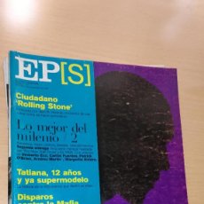 Coleccionismo de Periódico El País: EL PAIS SEMANAL 1207 (14-11-1999). TATIANA SUPERMODELO 12 AÑOS. ENTREVISTA EDITOR ROLLING STONE. Lote 113771023