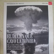 Coleccionismo de Periódico El País: PROTAGONISTAS DEL SIGLO XX EL PAIS N14. Lote 127447523