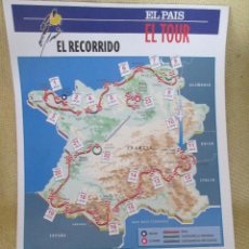 Coleccionismo de Periódico El País: CARPETA 17 LÁMINAS A TODO COLOR.-TOUR 1995. ED EL PAÍS. LAMINA 1. Lote 130261802