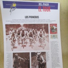 Coleccionismo de Periódico El País: CARPETA 17 LÁMINAS A TODO COLOR.-TOUR 1995. ED EL PAÍS. LAMINA 2. Lote 130261978