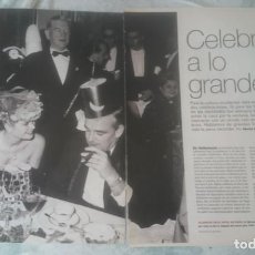 Coleccionismo de Periódico El País: CELEBRAR A LO GRANDE. LAS NAVIDADES DE LOS RICOS Y FAMOSOS. POR MARTA R. DE LA CRUZ (EPS CIRCA 2000)