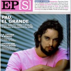 Coleccionismo de Periódico El País: 2006. PAU GASOL, EL GRANDE. PERE-JOAN CARDONA. THIEVERY CORPORATION. JARDINES KIOTO. LIANA LIBERATO.