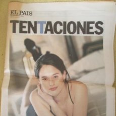 Coleccionismo de Periódico El País: MARIE GILLAIN - EL PAÍS DE LAS TENTACIONES Nº 382 - 2001