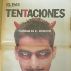 Coleccionismo de Periódico El País: NORIEGA - EL PAÍS DE LAS TENTACIONES Nº 391 - 2001