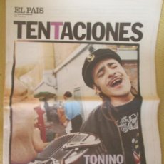 Coleccionismo de Periódico El País: TONINO CAROTONE - EL PAÍS DE LAS TENTACIONES Nº 350 - 2000. Lote 153465210