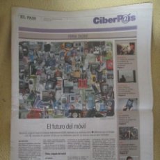 Coleccionismo de Periódico El País: CIBERPAIS Nº 399 2006. Lote 155643878