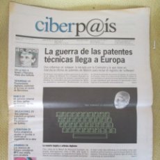 Coleccionismo de Periódico El País: CIBERPAIS Nº 137 2000
