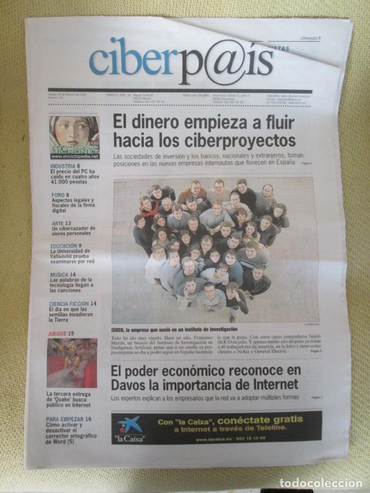 Coleccionismo de peri&oacute;dico El Pa&iacute;s: CIBERPAIS N&ordm; 101 2000 - Foto 1