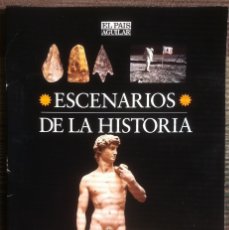 Coleccionismo de Periódico El País: ESCENARIOS DE LA HISTORIA. CARPETA CON 21 LÁMINAS DOBLES. (COMPLETA) - EL PAIS . Lote 176515592