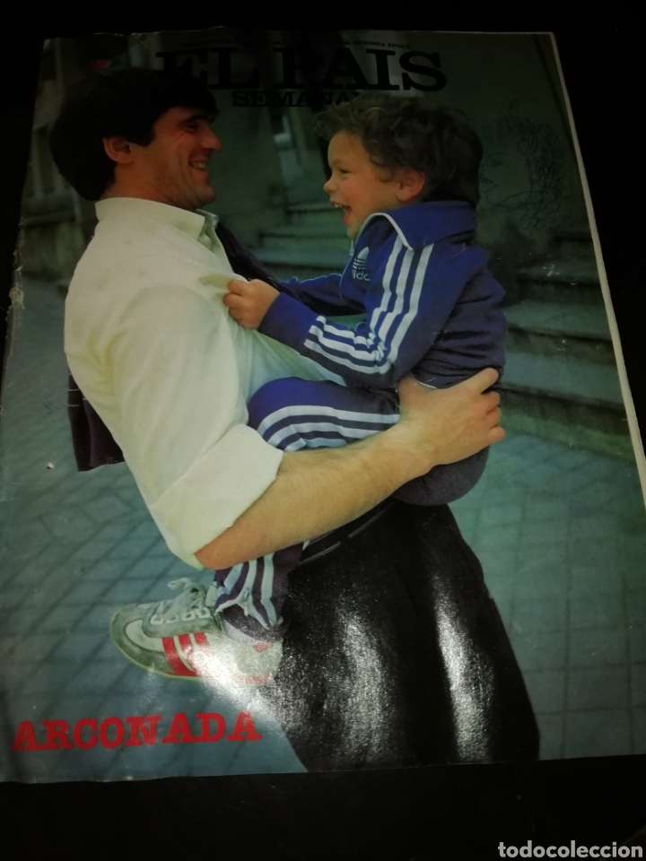 Collezionismo di Peri&oacute;dico El Pa&iacute;s: Revista el pa&iacute;s semanal 1983 arconada real sociedad, Espa&ntilde;a f&uacute;tbol