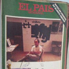 Collezionismo di Periódico El País: EL PAIS SEMANAL REVISTA Nº 21 SEPTIEMBRE 1977 - EDUARDO CHILLIDA VASCO UNIVERSAL
