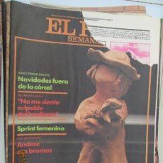 Collezionismo di Periódico El País: EL PAIS SEMANAL REVISTA Nº 37 - DICIEMBRE 1977 - ALFREDO LANDA , NAVIDADES FUERA DE LA CARCEL