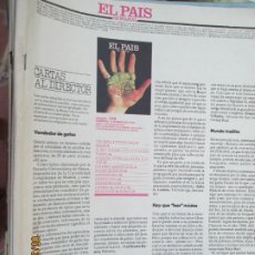 Collezionismo di Periódico El País: EL PAIS SEMANAL REVISTA Nº 109 - MAYO 1979 - NURIA ESPERT , EUZKADI ENTRE LA LUCHA Y LA PAZ