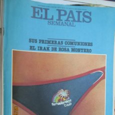 Collezionismo di Periódico El País: EL PAIS SEMANAL REVISTA Nº 113 - JUNIO 1979 - CINCUENTA GRAMOS DE VERANO - IRAK ROSA MONTERO