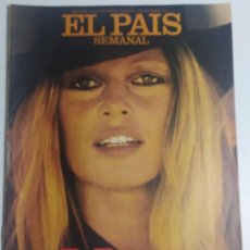 Coleccionismo de Periódico El País: PAÍS SEMANAL - NÚMERO 28 - 23 OCTUBRE 1977 - BB, BRIGITTE BARDOT, 25 AÑOS DE CINE. Lote 213084598