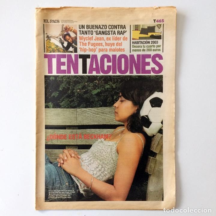 Collection Newspaper El Pa&iacute;s: EL PA&Iacute;S DE LAS TENTACIONES - N&Uacute;MERO 465 - 20 SEPTIEMBRE 2002