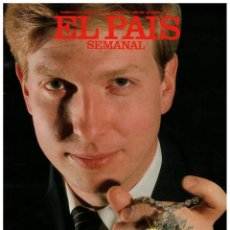 Coleccionismo de Periódico El País: EL PAIS SEMANAL. 617. EDUARDO BARREIROS. CHARLIE SHEEN. TIFFANY'S. AGUEDAS Y VINO.