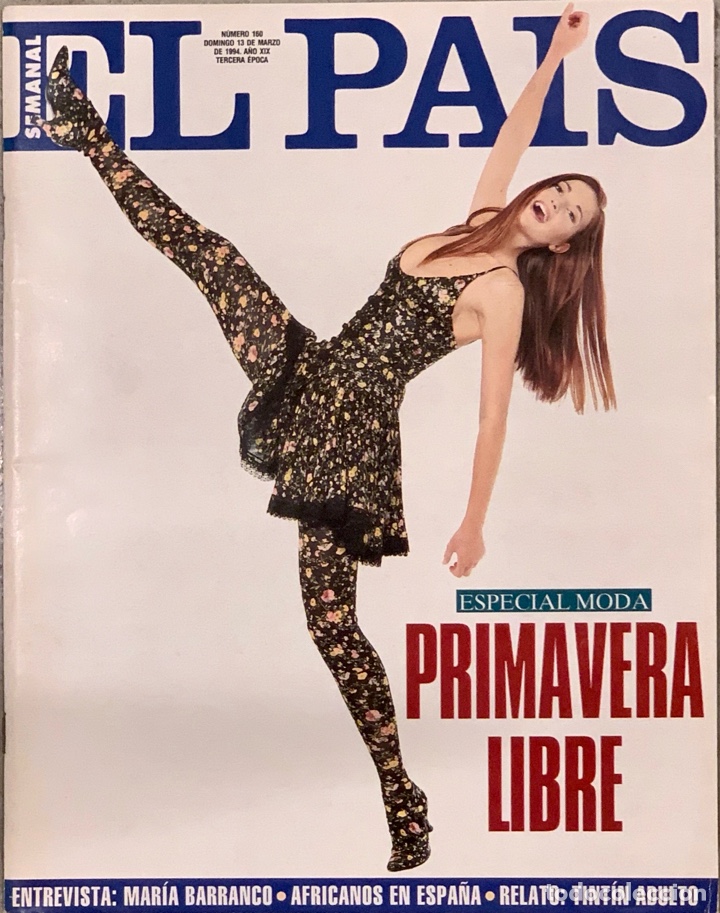 Collezionismo di Peri&oacute;dico El Pa&iacute;s: Revista EL PA&Iacute;S SEMANAL. N&ordm; 160. 13 marzo 1994.