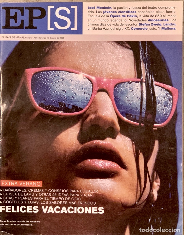 Collectionnisme de Journal El Pa&iacute;s: Revista EL PA&Iacute;S SEMANAL. N&ordm; 1499. 19 junio 2005.