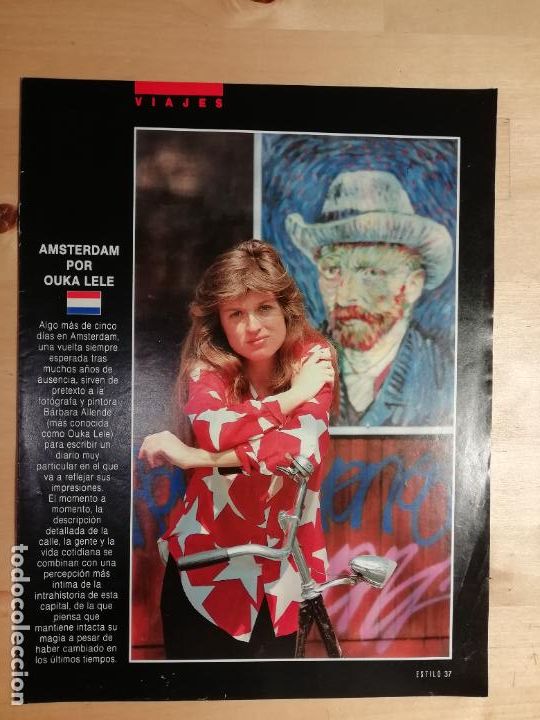 Collezionismo di Peri&oacute;dico El Pa&iacute;s: Reportaje Estilo Viajes &Aacute;msterdam por Ouka Lele