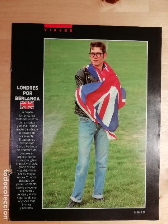 Collezionismo di Peri&oacute;dico El Pa&iacute;s: Reportaje Estilo Viajes Londres por Berlanga