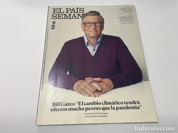 Collection Newspaper El Pa&iacute;s: EL PAIS SEMANAL FEBRERO 2021 BILL GATES KOMBUCHA