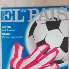 Coleccionismo de Periódico El País: EL PAÍS SEMANAL N°173 JACK LEMMON JULIO APARICIO ESPECIAL MUNDIAL U.S.A. 94