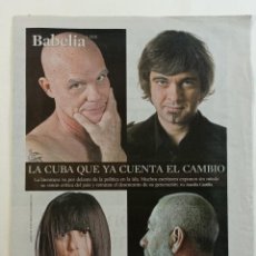 Coleccionismo de Periódico El País: BABELIA 1205. LA CUBA QUE YA CUENTA EL CAMBIO