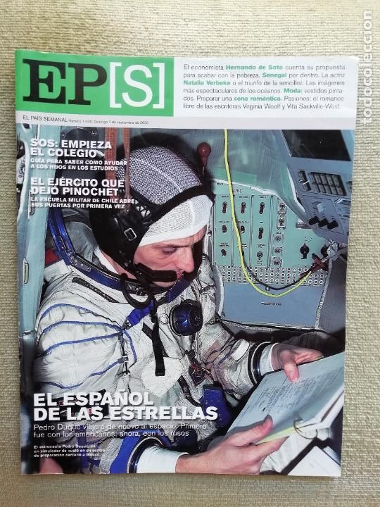 Collezionismo di Peri&oacute;dico El Pa&iacute;s: El Pa&iacute;s Semanal N&ordm; 1406 2003 Chile Hernando de Soto Senegal Natalia Verbeke