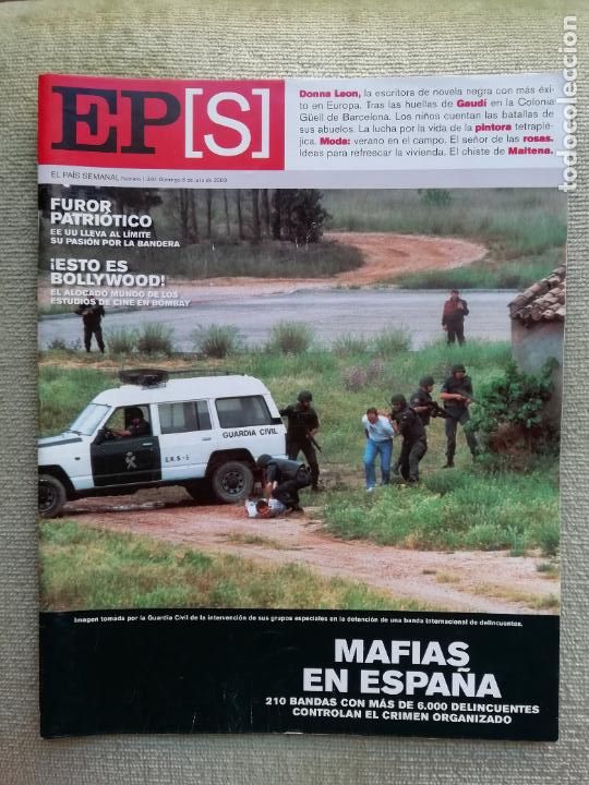 Coleccionismo de Peri&oacute;dico El Pa&iacute;s: El Pa&iacute;s Semanal N&ordm; 1397 2003 Esto es Bollywood Furor patri&oacute;tico Donna Leon Gaud&iacute;