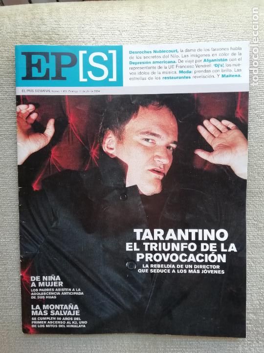 Coleccionismo de Peri&oacute;dico El Pa&iacute;s: El Pa&iacute;s Semanal N&ordm; 1450 2004 Tarantino Desroches Noblecourt K2 Himalaya
