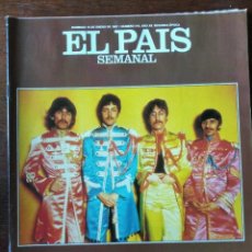 Coleccionismo de Periódico El País: EL PAIS SEMANAL 510 1987- THE BEATLES, MARGARITA LOZANO, ARQUITECTURA JAPONESA, EL BIERZO, ROVER 800