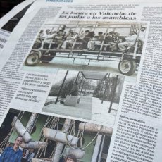 Coleccionismo de Periódico El País: PSIQUIATRÍA. PSICOLOGÍA. LOCURA. VALENCIA. MANICOMIOS. PSIQUIÁTRICOS. ARTÍCULO EL PAÍS.. Lote 365098401