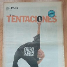 Coleccionismo de Periódico El País: EL PAÍS TENTACIONES Nº 183 (ABR. 97) DOVER, C. SEVIGNY, J. L. CURTIS, DOCTOR EXPLOSION, EL SANTO. Lote 365755231