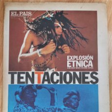 Coleccionismo de Periódico El País: EL PAÍS TENTACIONES Nº 192 (JUN. 97) CARLINHOS BROWN, MIGUEL BOSÉ, ROSARIO, APOLLO 440. Lote 365761101