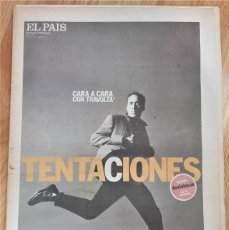 Coleccionismo de Periódico El País: EL PAÍS TENTACIONES Nº 206 (OCT. 97) N. CAGE, G. DEL TORO, BJORK, FEST. SITGES, ALMODÓVAR Y L. RABAL. Lote 365894056