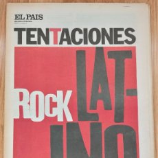 Coleccionismo de Periódico El País: EL PAÍS TENTACIONES Nº 213 (NOV. 97) ROCK LATINO, JOAN CUSACK, JANE'S ADDICTION, GERALD SCARFE. Lote 365919011