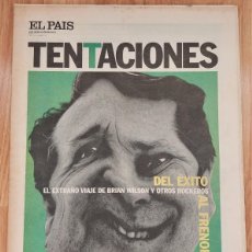 Coleccionismo de Periódico El País: EL PAÍS TENTACIONES Nº 215 (DIC. 97) BRIAN WILSON, BRAD PITT, METALLICA, MARY QUANT, EDWYN COLLINS. Lote 366092601