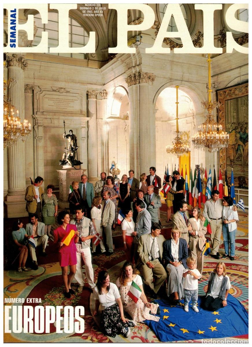 Collection Newspaper El Pa&iacute;s: 1995 CINTA PERALES Y LEOPOLDO ROBLES VACIAV HAVEL CARTIER-BRESSON ANDR&Eacute; TECHIN&Eacute;