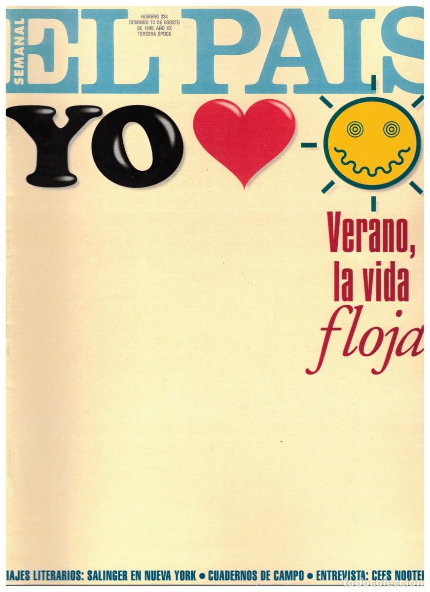 Collection Newspaper El Pa&iacute;s: 1995 AZUCENA RODR&Iacute;GUEZ GEES NOOTEBOOM SALINGER EN NUEVA YORK CINDY CRAWFORD