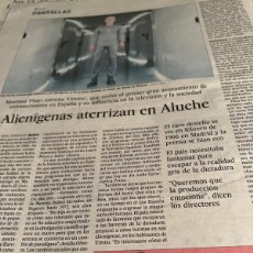 Coleccionismo de Periódico El País: SERIE UMMO. EXTRATERRESTRES. OVNIS. ARTÍCULO EL PAÍS.