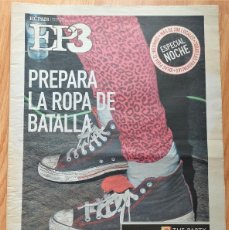 Coleccionismo de Periódico El País: EP3 Nº 163 11 JUL. 2008 (PAÍS TENTACIONES) FESTIVALES, GUÍA LOCALES Y CLUBS. Lote 401917289