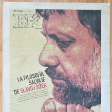 Coleccionismo de Periódico El País: EP3 Nº 296 1 ABR. 2011 (PAÍS TENTACIONES) SLAVOJ ZIZEK. Lote 402167864