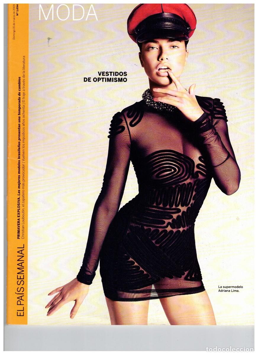 Collezionismo di Peri&oacute;dico El Pa&iacute;s: 2009 ADRIANA LIMA MARC JACOBS CHRISTIAN LOUBOUTIN ESTEFANIA DE M&Oacute;NACO CARMEN MARCH
