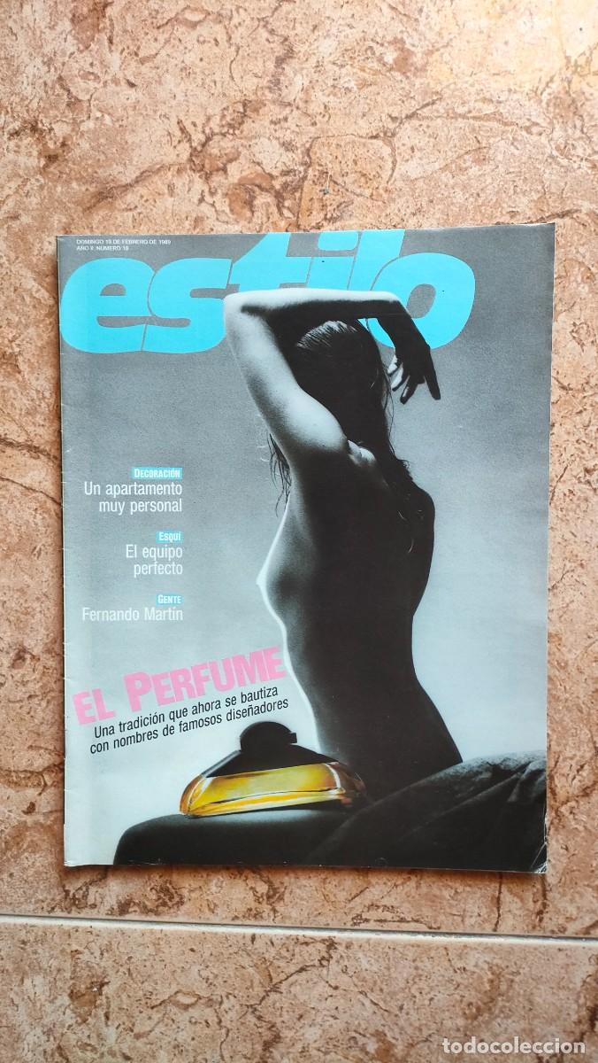 Collectionnisme de Journal El Pa&iacute;s: EL PAIS ESTILO N&ordm; 18 A&Ntilde;O 1989 - FERNANDO MARTIN
