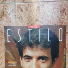Coleccionismo de Periódico El País: EL PAIS ESTILO Nº 103 AÑO 1990 - IMANOL ARIAS REPORTAJE ESPECIAL