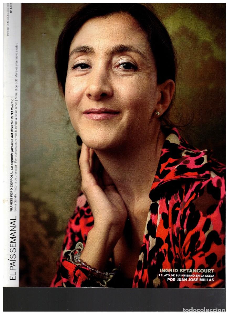 Collectionnisme de Journal El Pa&iacute;s: 2008 JAVIER DEL HOYO. ESPERANZA SPALDING. MANUEL DE SOL&Aacute;-MORALES. CLIFF BLESZINSKY. SONIA GANDHI.