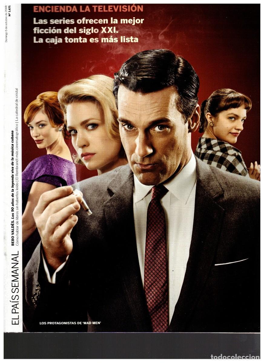 Collectionnisme de Journal El Pa&iacute;s: 2008 BEBO VALD&Eacute;S. SERGE IBAKA. BLANCA LI. REMBRANDT. GONZALEZ PONS UN EXTREMISTA DE CENTRO. OLIVIA