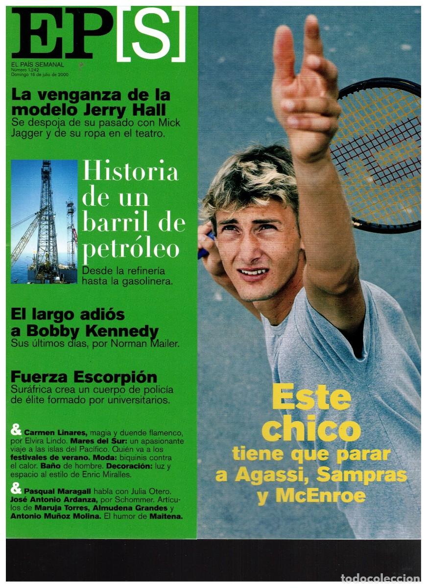Collection Newspaper El Pa&iacute;s: 2000 JUAN CARLOS FERRERO. CARMEN LINARES. JERRY HALL. JOS&Eacute; ANTONIO ARDANZA. INTOCABLES DE SURAFRICA.