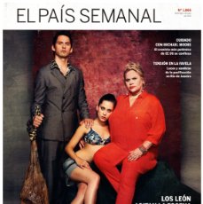 Coleccionismo de Periódico El País: 2012 CLAIRE DANES. JUAN ZELADA. NICA ROTHSCHILD. ERNESTO CARDENAL. LUIS OCAÑA. LOS LEÓN.